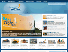 Tablet Screenshot of fr.beach-trotters.com