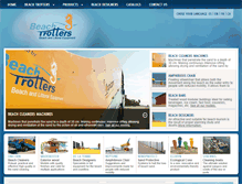 Tablet Screenshot of en.beach-trotters.com
